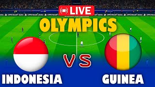 🔴LIVE | INDONESIA U23 VS GUINEA U23 - PLAY OFF OLIMPIADE PARIS 2024 | Game play PES 2021
