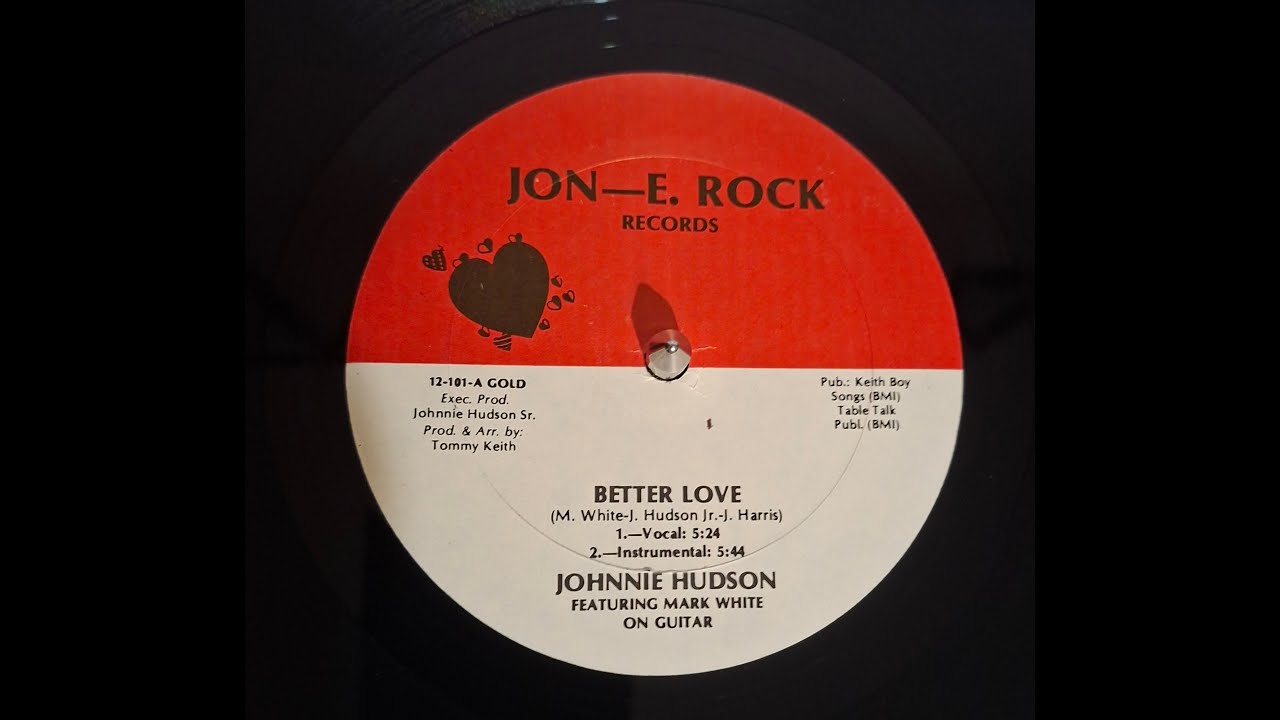 Johnnie Hudson Featuring Mark White - Better Love (198X) [Boogie-Funk]