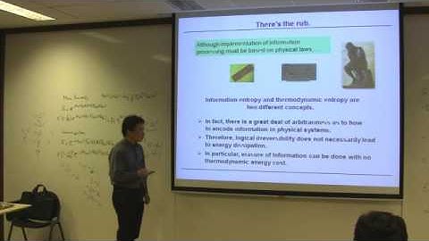 COLLOQUIUM: Information thermodynamics and fluctuation theorems (April 2013)
