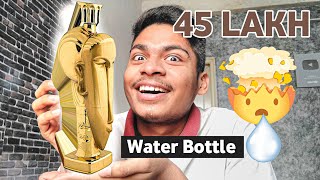 World&#39;s Most Expensive Water Bottle 45 Lakhs !🔥😳🙉