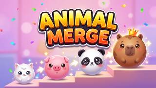 Cute Animal Merge: Drop Puzzle Game Gameplay Android Mobile screenshot 5