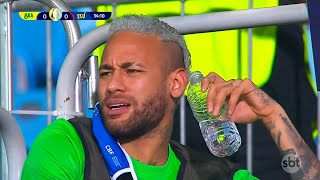 Neymar REAGINDO a Brasil x Equador na Copa América (27/06/2021)