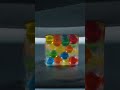 Satisfying Slice of a Fruit Gel Cube with Orbeez Inside | Oddly Satisfying ASMR  #satisfying  #relax