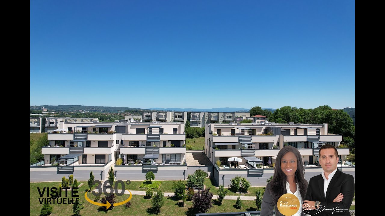 Appartement T3 82m2 L'Isle d'Abeau 3 Vallons