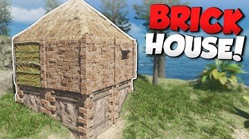BUILDING A BRICK HOUSE! - Stranded Deep Gameplay - Island Survival Game