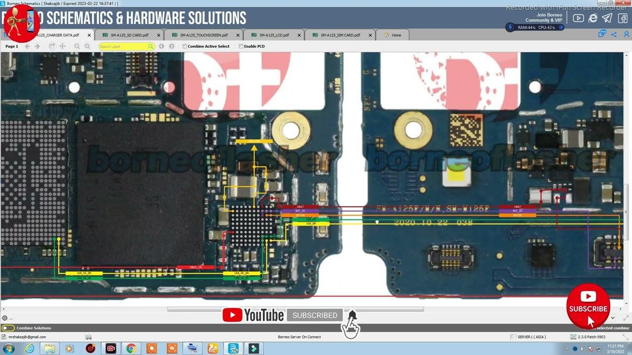 Samsung A12 A125f Charging Hardware Solution - YouTube