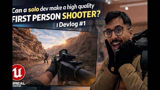 Can a solo dev make a high quality first person shooter? | Devlog #1