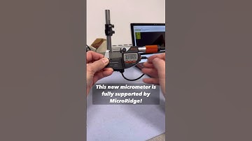 MicroRidge fully supports the new QuantuMike from Mitutoyo. #precisionmeasuring #metrology