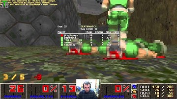 ZDaemon - Doom 2 - online FFA play (01.05.2014)