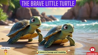 The Brave Little Turtle: An Adventure Story for Kids | Learning About Ocean Cleanup