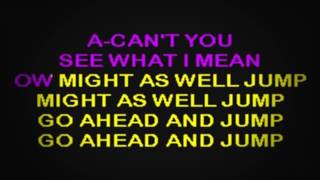 SC2248 05   Van Halen   Jump [karaoke]