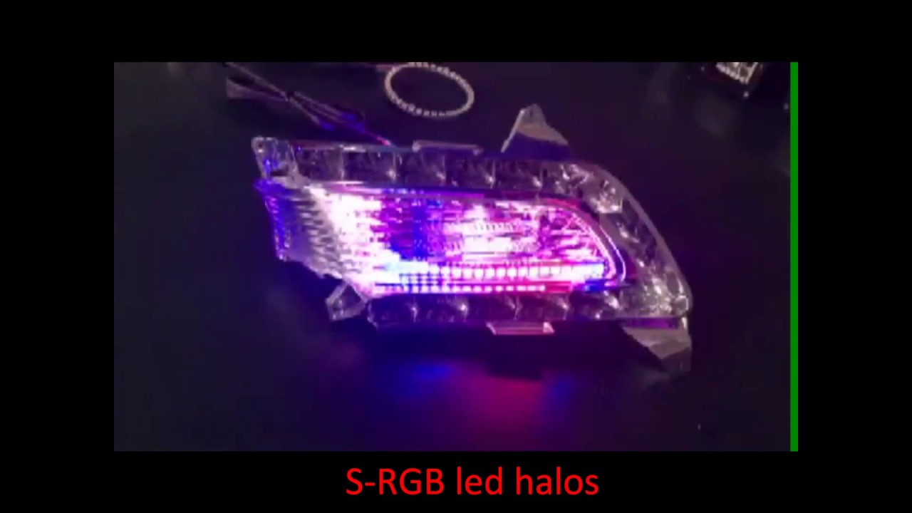 Misun autos S-RGB led halo /Crazy patterns