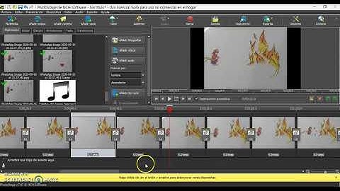 Editor de video photostage