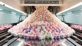 Marshmallow MEGA Factory: How Millions Are Made with Modern Tech