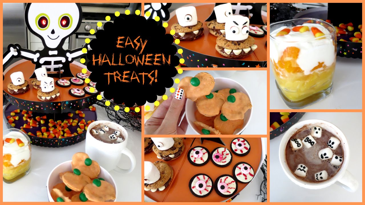  DIY  Halloween  Treats  5 Easy  Ideas MissJenFABULOUS YouTube