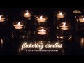 Flickering Candles 10 Hour Silent 4K Video