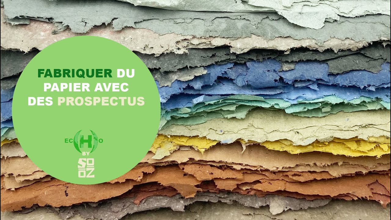 Comment recycler ses prospectus en feuilles de papier coloré.
