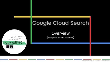 Google Cloud Search - Overview