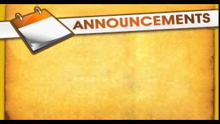 Church Announcements Video Splash Screen Loop Wealth