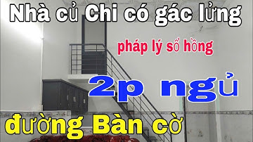 Nhà cấp 4 Củ Chi có gác lửng sổ hồng 100% thổ cư cách chợ nhóm đường Lê minh nhựt trường học 400m