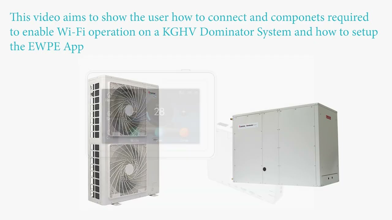 ewpe app setup Dominator KGHV With LE60 Zone kIt