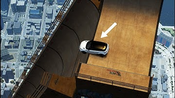 GTA 4 Mega Ramp Jumps & Crash Testing Real Car Mods
