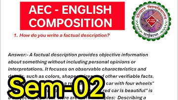 #kolhan University semester 2 AEC  English ||. #aec English semester 2 question paper 2024