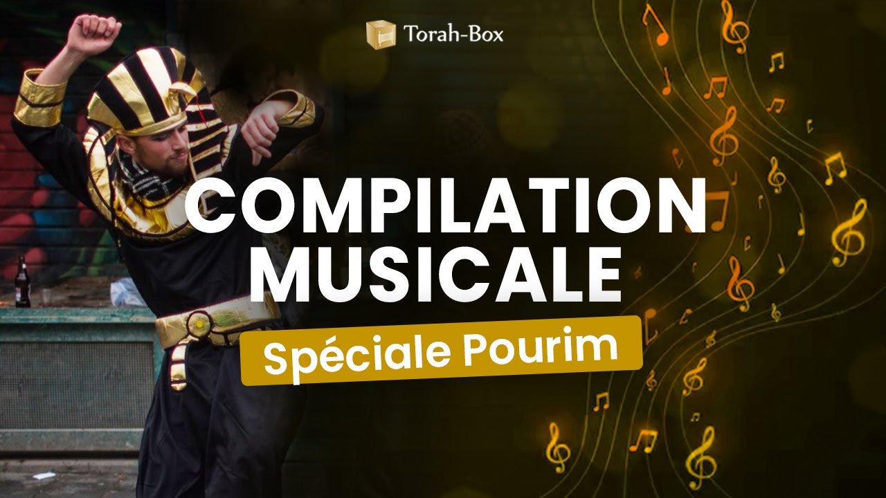 PLAYLIST DE POURIM 🥳 3 HEURES DE MUSIQUE NON-STOP 🎵 POUR LE 