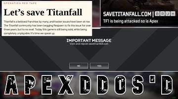 7/4 | Apex Legends DDOS