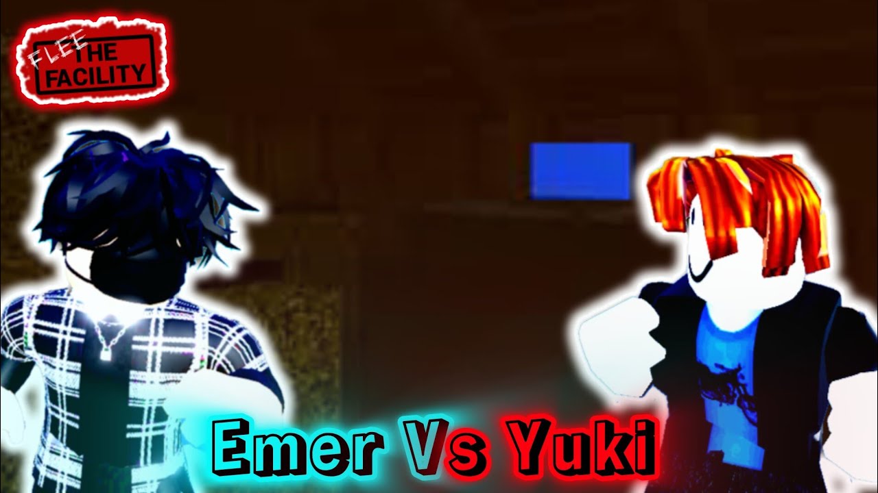 ROBLOX - EMERSON VS YUKI! FLEE THE FACILITY