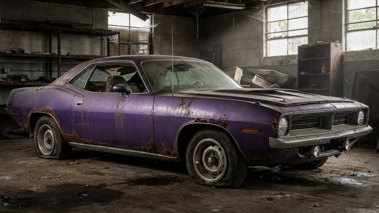 Unbelievable 1970 Plum Crazy HEMI CUDA Restoration 😮‍🔥