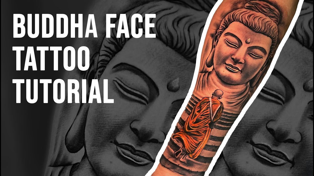 Buddha Face Tattoo Tutorial by 