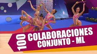 +100 COLABORACIONES de rutinas de conjunto con manos libres GIMNASIA RÍTMICA