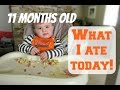 FEEDING MY 11 MONTH OLD