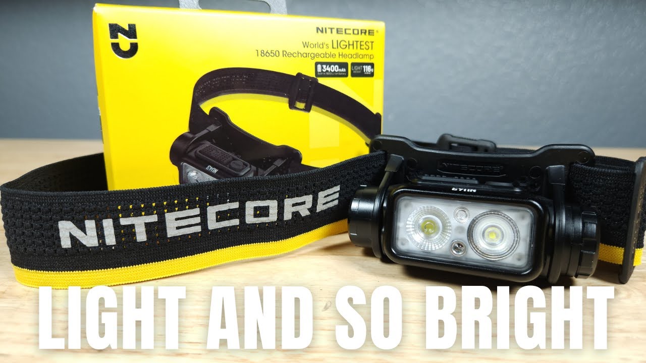 THE BEST BUDGET HEADLAMP FOR RUNNERS/HIKING/EMERGENCY/OUTDOORS NITECORE