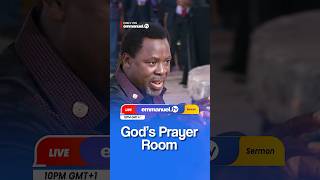 Watch “GOD’S PRAYER ROOM” tonight at 10PM (GMT+1) only on Emmanuel TV