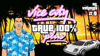 GTA Vice City True 100% Plus - vehicles 9 - top fun through zebra cab