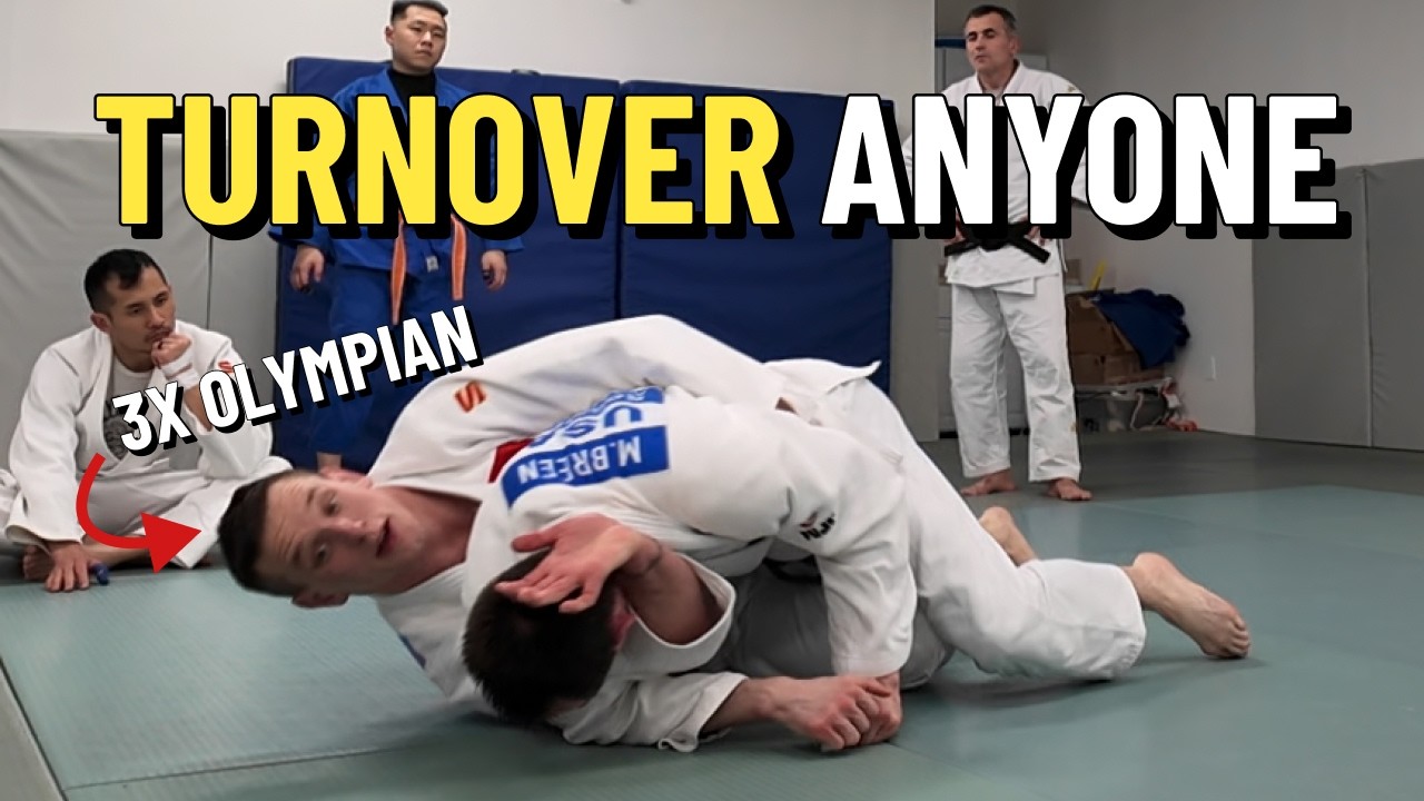 POWERFUL TURN OVER TECHNIQUE BY 3x OLYMPIAN MIHAEL ZGANK | Basic Judo Techniques