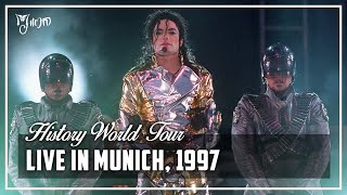 Live In Munich 1997 - History World Tour Remastered 4K Michael Jackson