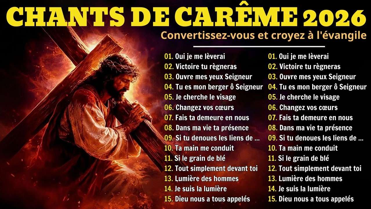 CHANTS DE CARÊME 2026