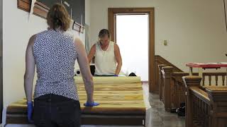 Timelapse - Textile photography and accessioning