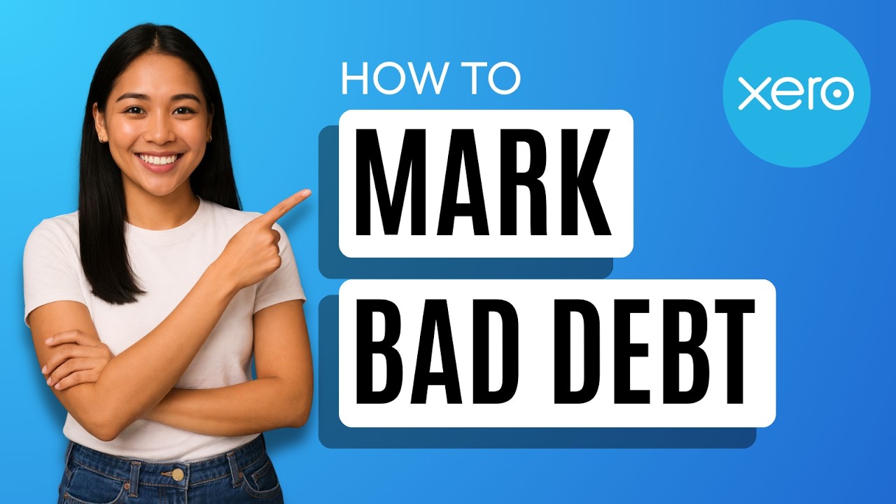 How to Mark Invoice as Bad Debt in Xero [Quick Guide] - YouTube
