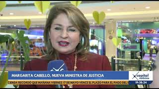 Margarita Cabello, nueva ministra de Justicia