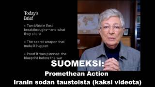 SUOMEKSI Promethean Action Iranista Trumpin taloudellinen sota Irania vastaan