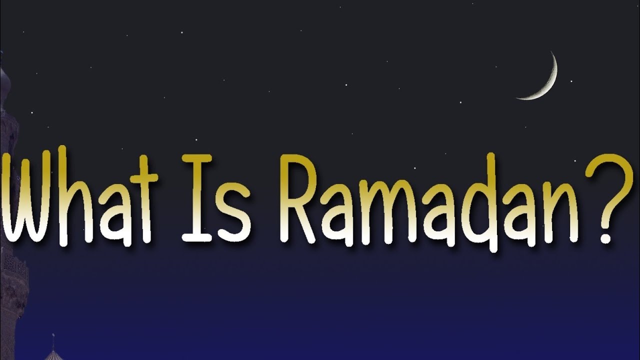 a speech about ramadan