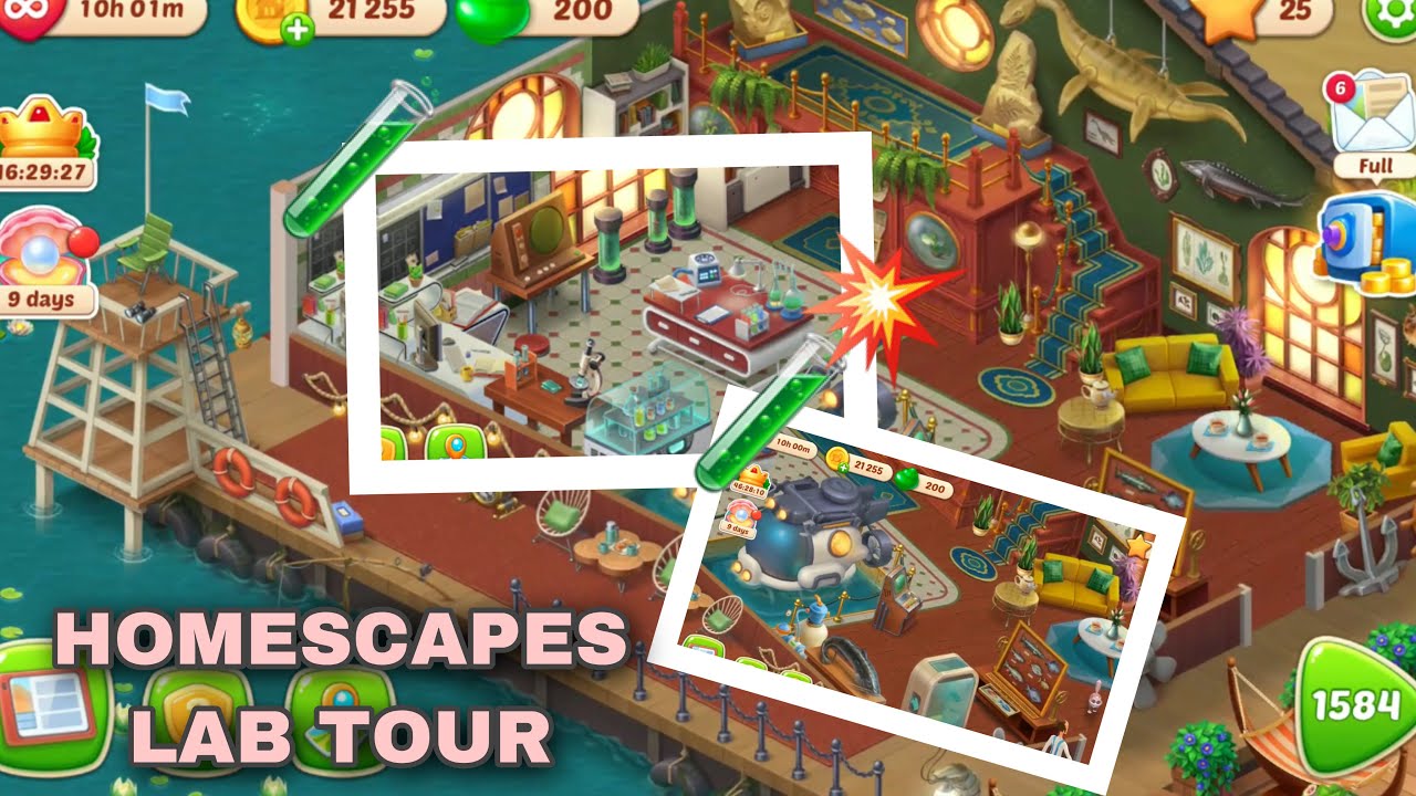 HOMESCAPES COMPLETED HOUSE TOUR SECOND AREA LAB TOUR YouTube