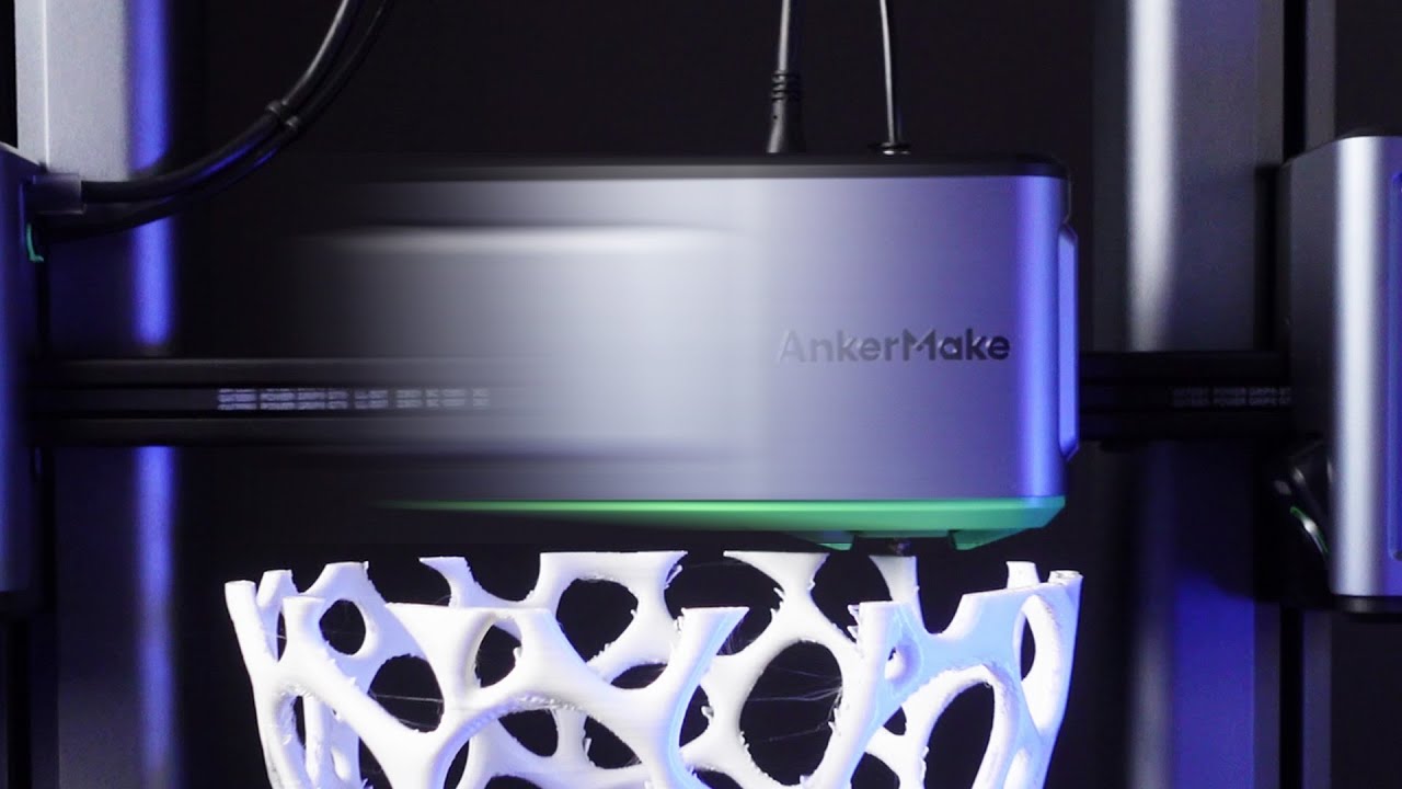 This 3D Printer is how fast?! AnkerMake M5 - YouTube