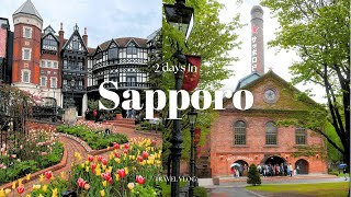 2 days in sapporo - hokkaido vlog part 4 - sapporo beer museum, shiroi koitbito park, JR tower