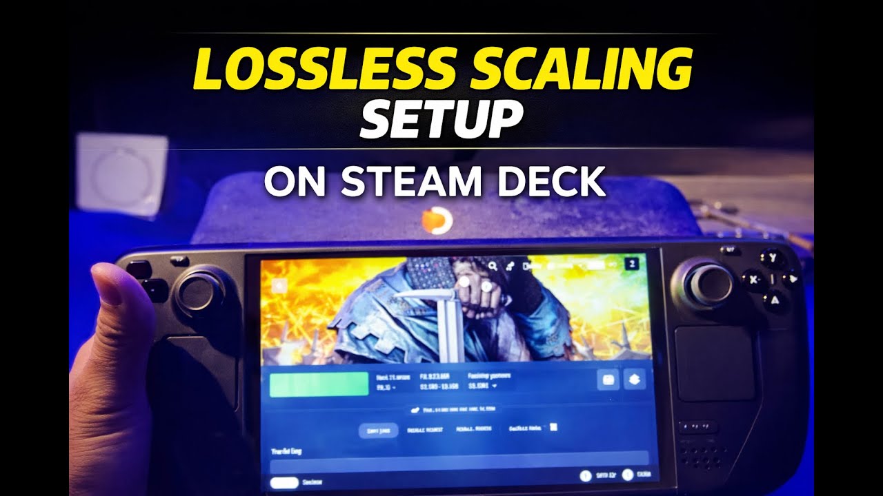 How to Install & Setup Lossless Scaling on Steam Deck (~90 FPS Guide ...