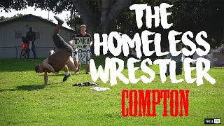 Homeless Wrestler Prank in Compton